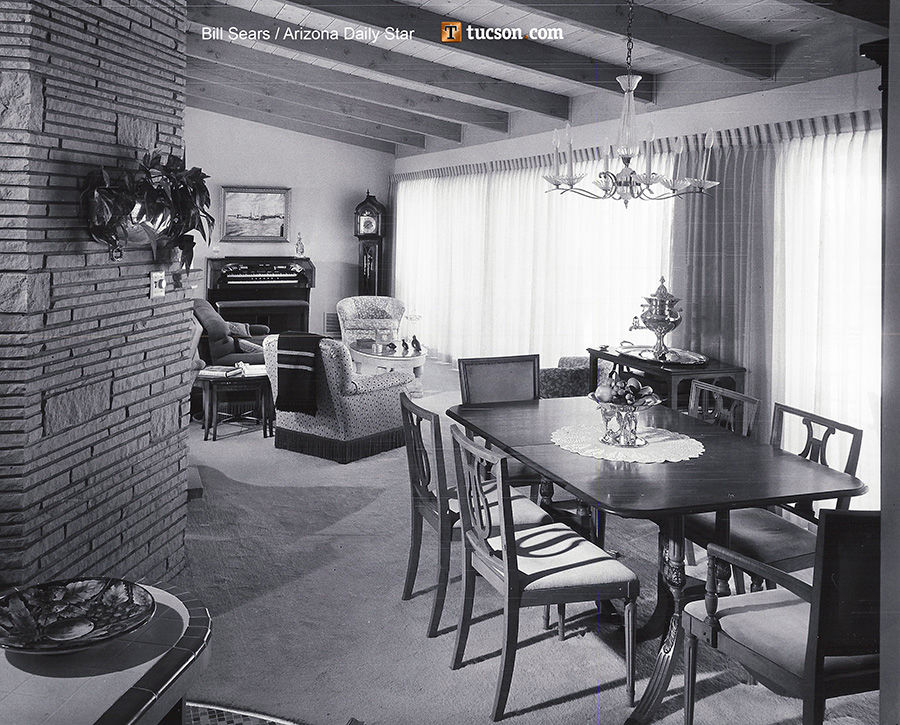 1964 Tucson home photos: Herefords are pride of ranch